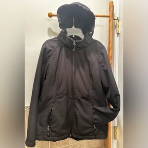 Women’s Gerry Hooded Jacket Fleece Lined Water Repellent